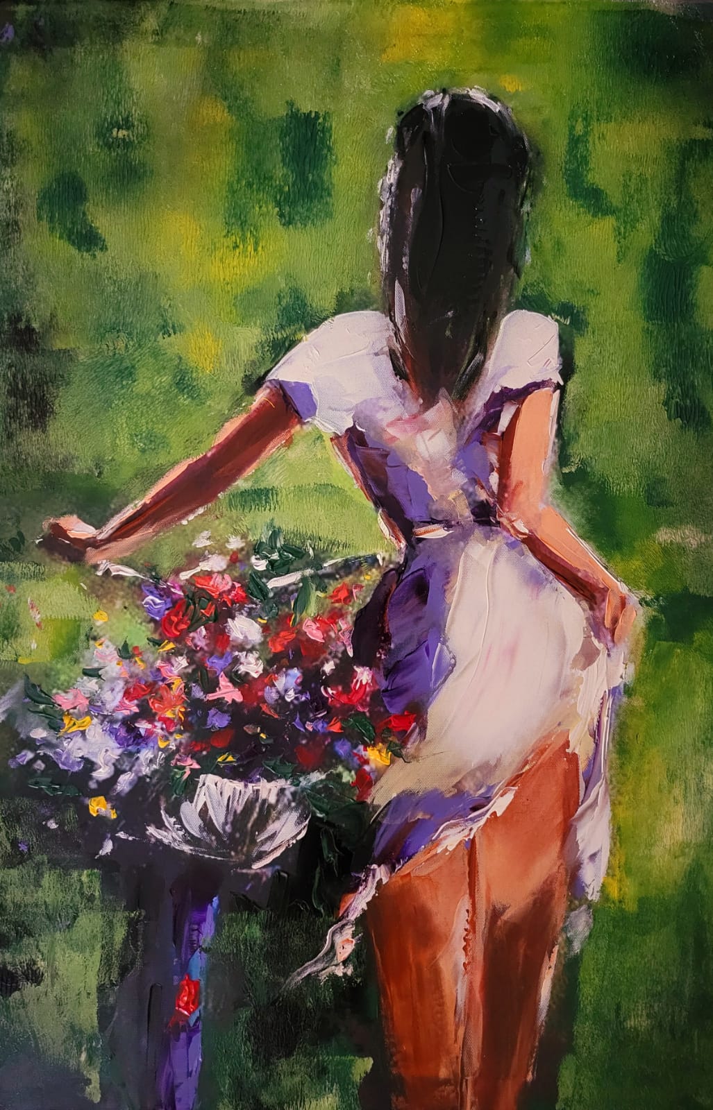 ArteDiAlina.com painting: One more light